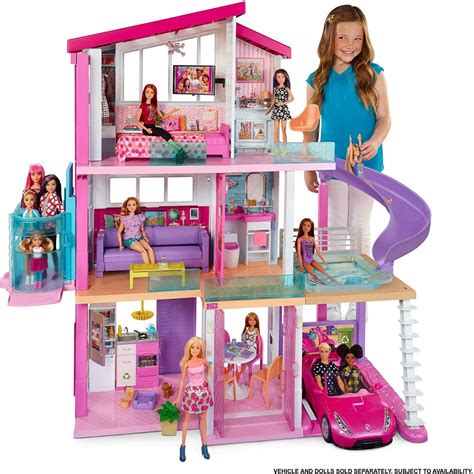 Mattel Barbie Dreamhouse Dollhouse 3 Floors GNH53 | Toys-shop.gr