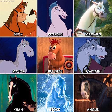 @disneyxscene on Instagram: "⠀⠀⠀⠀⠀⠀⠀⠀⠀⠀ — Disney/Pixar Horses ️ — Q ...