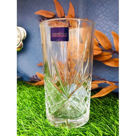 Jual Highball Rock Glass Diamond Point Gelas // gelas bir // gelas ...