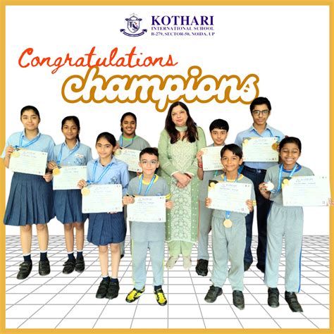 STUDENTS AWARDS - Kothari International School