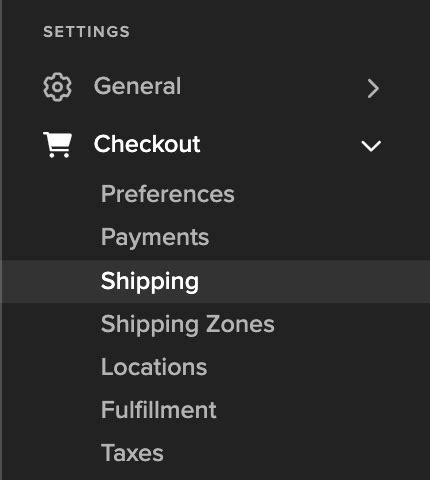 How to Setup Shipping Rates