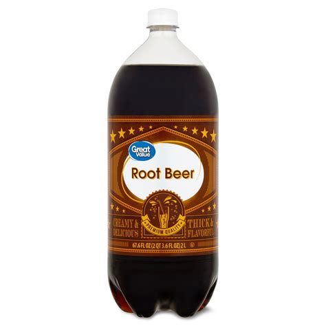 Great Value Root Beer Soda, 2 Liter Bottle - Walmart.com