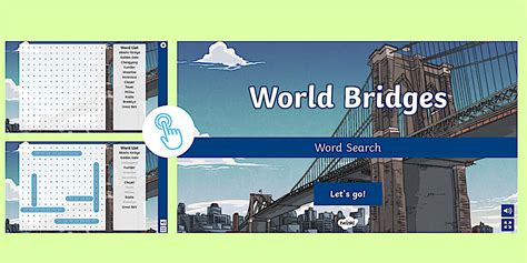World Bridges Interactive Word Search