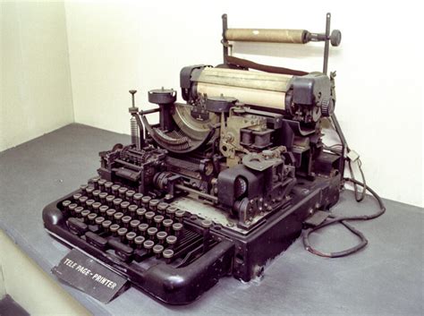 Teleprinter – History of Information Technology
