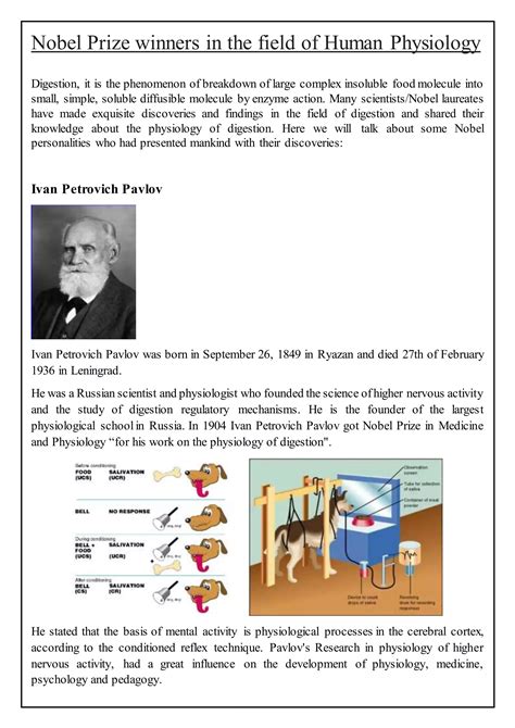 Nobel Prize winners in the field of Human Physiology.docx