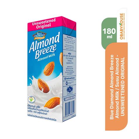 Blue Diamond Almond Breeze Almond Milk / Susu Almond 180ml ...