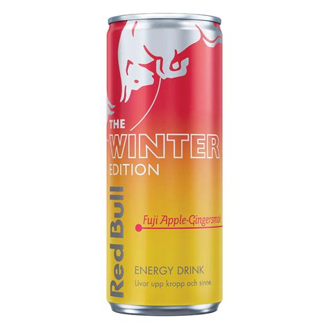 Red Bull Winter Edition Fuji Apple-Gingersmak 250ml - Varsego