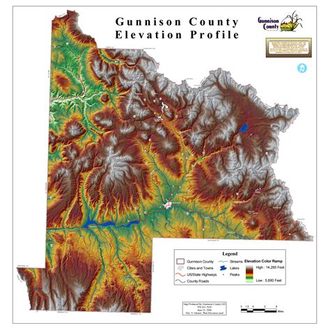 Elevation Of Gunnison Colorado