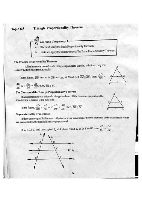 Image result for Triangle Proportionality Theorem Examples