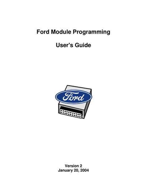 Image result for Programming a Ford Door Module