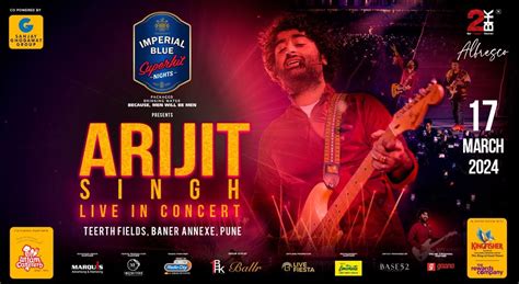 Arijit Singh Live in Pune - 2024, Teerth Fields, Pune, 17 March 2024 ...