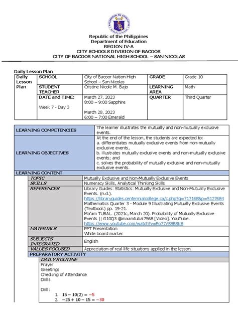 Image result for Mutually Exclusive Practice Problem