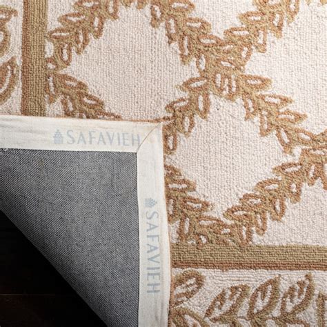 Safavieh Chelsea Lattice 3 X 8 Wool Ivory/Camel Indoor Trellis Runner ...
