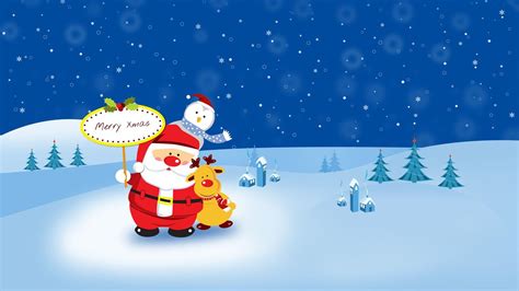 Cute Cartoon Christmas Wallpapers - Top Free Cute Cartoon Christmas ...