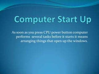 Image result for USB Computer Start Up