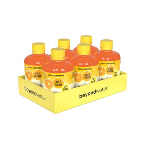 Orange Vitamin Drink (250 ml X 6 pack) – Beyond Water