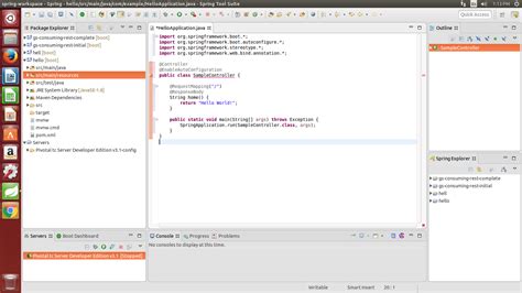 How to Create Spring Boot Web Application 的图像结果