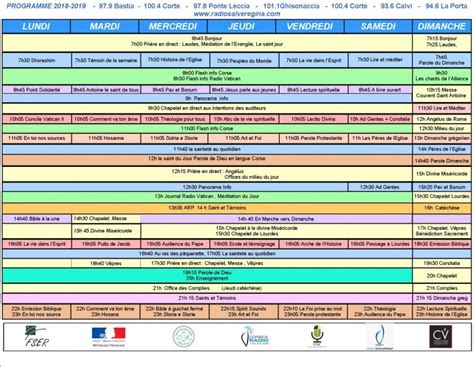 Image result for Grille Des Programmes