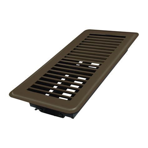 Deflecto 4x12 Brown Floor Register, Heating & Cooling Vents - Walmart.com