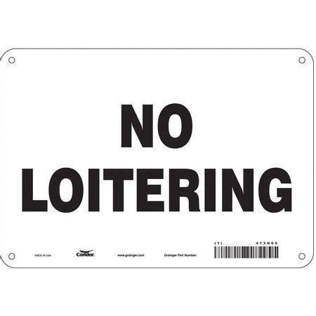 Condor Safety Sign, 7 in Height, 10 in Width, Aluminum, Vertical ...