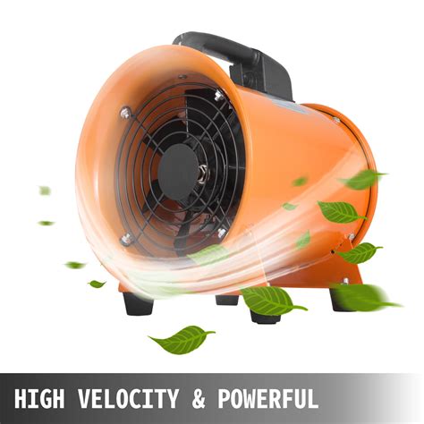 Buy VEVOR Utility Blower Fan 8 inch Portable Ventilator High Velocity ...
