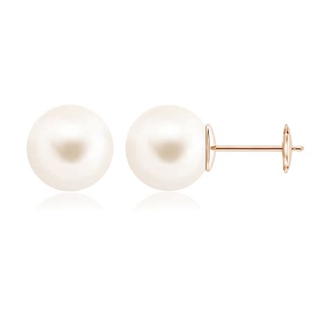 Classic Freshwater Pearl Solitaire Studs