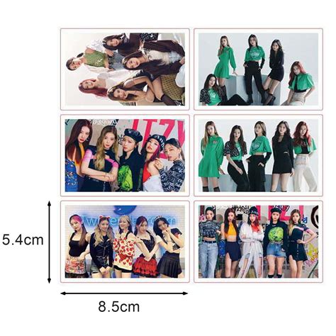 Buy DraggmePartty 30Pcs/Box Kpop Aespa Stray Kids Txt Red Velvet ...