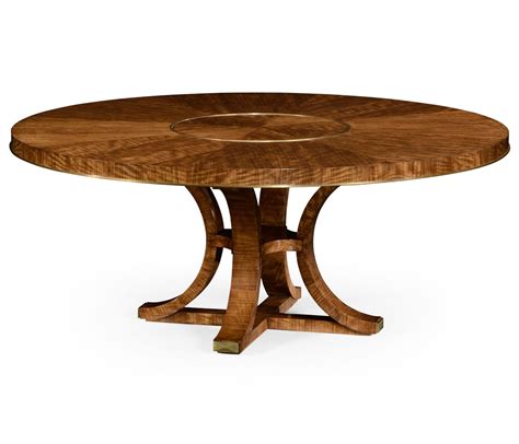 8-Seater Round Dining Table 72'' Lazy Susan | Swanky Interiors