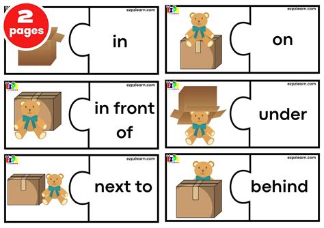 Prepositions Of Place And Movement Test