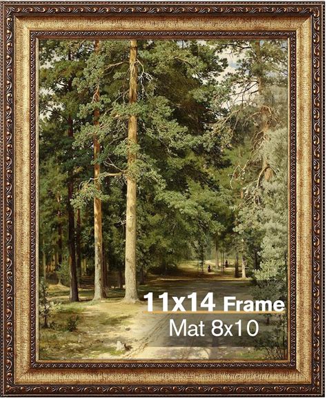 Amazon.com - Splinterix 11x14 Gold Picture Frame, Ornate Vintage ...