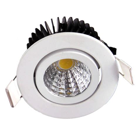 Buy Galaxy LED Ceiling COB Spot Light 6 Watt Round Warm White (3000K ...