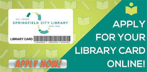 Image result for Springfield IL Library Card