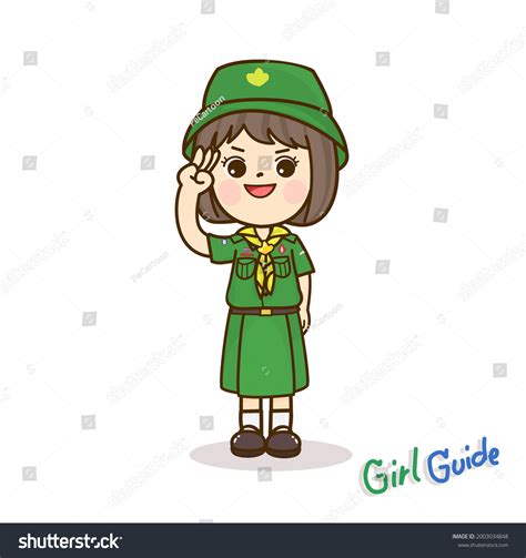 Cute Girl Scout Cover