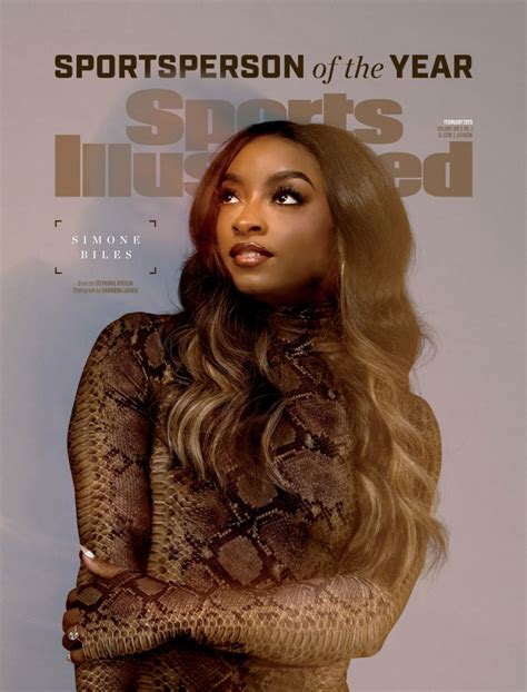 SIMONE BILES in Sports Illustrated Magazine, February 2025 – HawtCelebs