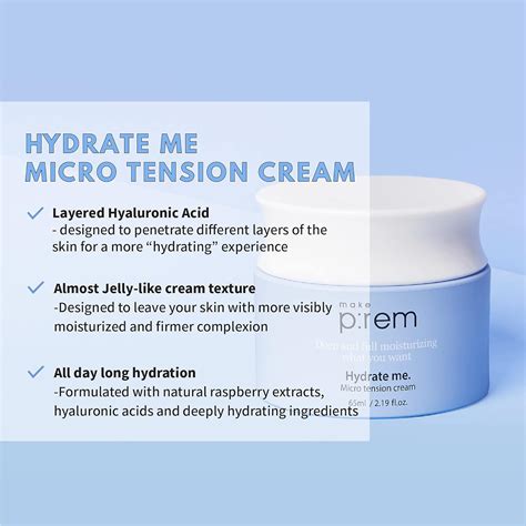 MAKEP:REM MAKEPREM Hydrate Me Micro Tension Cream - India | Ubuy