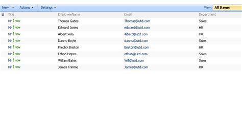How to Use Form Web Part to Show Data From a List 的图像结果