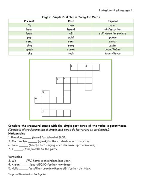 Inglés Para Hispanoblantes: English Simple Past Tense Irregular Verbs | PDF