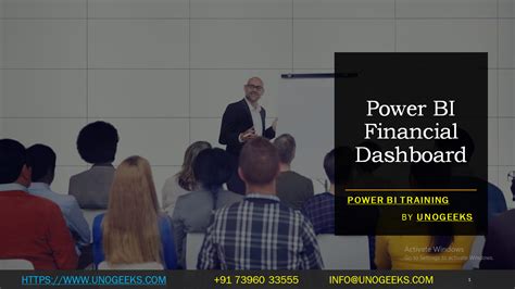 Power Query Financial Dashboard 的图像结果