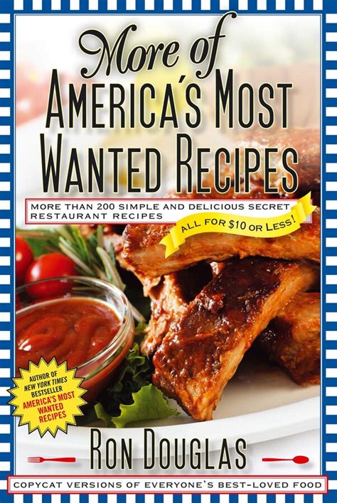 More of America's Most Wanted Recipes eBook by Ron Douglas | Official ...