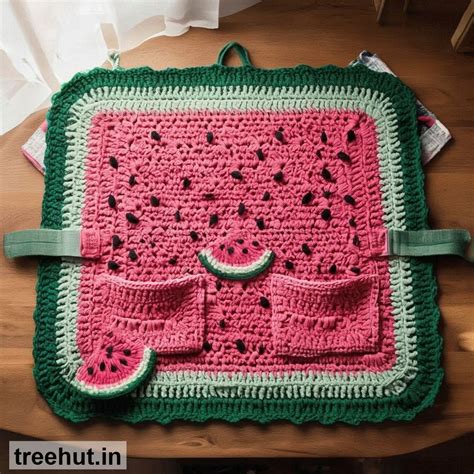 Watermelon Crochet Oven Cover Ideas and how to make them