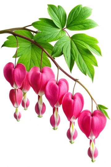 Bleeding glory bower flower bleeding heart vine with green leaves ...
