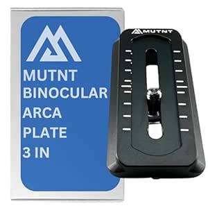 Buy Mutnt Gear Arca Swiss Type Plate for Binocular Adapter Fluid Head ...