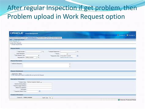 Oracle eAM 的图像结果