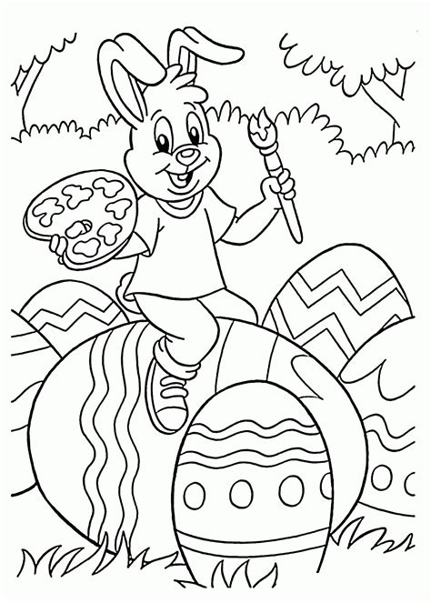 15 Printable Easter Coloring Pages - Holiday Vault