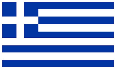 Drapeau de la Grèce Drapeau national du pays Vector | Vecteur Premium