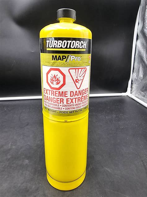 Turbotorch MAP-Pro Gas Cylinder, 14.1 oz (400 g)