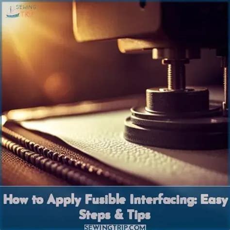 Applying Fusible Interfacing 的图像结果