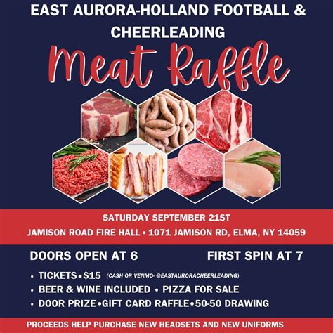 Meat Raffle Fundraiser for East Aurora Holland Football & Cheerleading ...