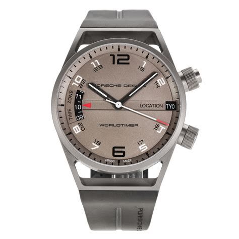 Porsche Design Worldtimer Titanium 45mm Automatic Men's Watch P ...