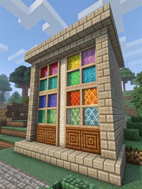 Image result for Tall Window Minecraft